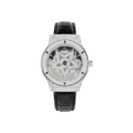 TOMI Skelton Iced Out Spinner Face Gear Silver
